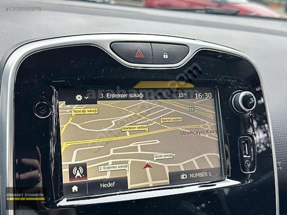 2016 CLİO 1.5 DİZEL OTOMATİK ICON 168 BİN KM EMİNEVİM-TAKAS