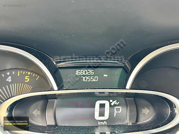 2016 CLİO 1.5 DİZEL OTOMATİK ICON 168 BİN KM EMİNEVİM-TAKAS