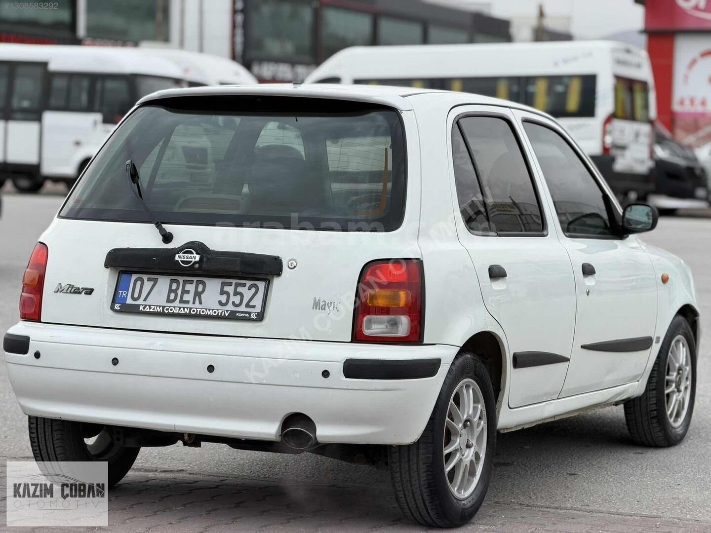 Galeriden Nissan Micra 1.3 GX 1999 Model Konya 331.000 km Beyaz 3