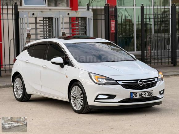 2017 OPEL ASTRA 1.6CDTİ EXCELLENCE SANROF 125.000KM BOYASIZ