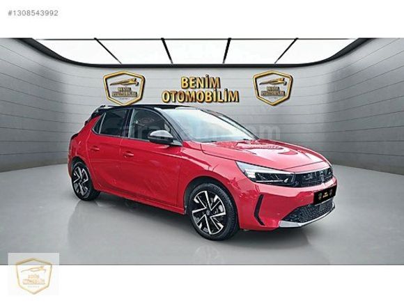 2025 CORSA GS KIRMIZI BOYASIZ CAM TAVAN GERİ GÖRÜŞ 19.000 KM