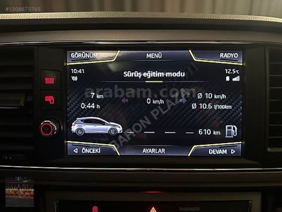 Baron'dan 2017 seat leon 1.6 tdi style dsg cam tavan led boyasız