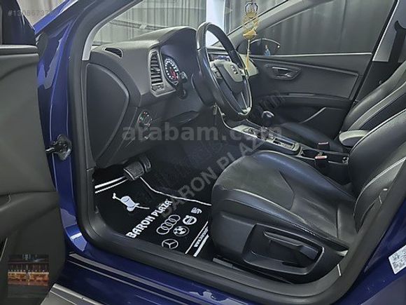 Baron'dan 2017 seat leon 1.6 tdi style dsg cam tavan led boyasız