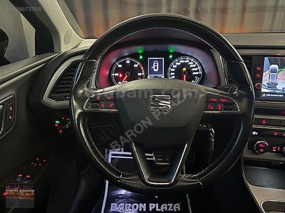 Baron'dan 2017 seat leon 1.6 tdi style dsg cam tavan led boyasız