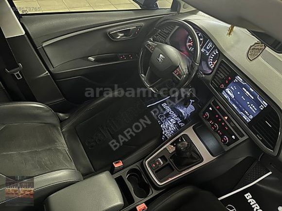 Baron'dan 2017 seat leon 1.6 tdi style dsg cam tavan led boyasız