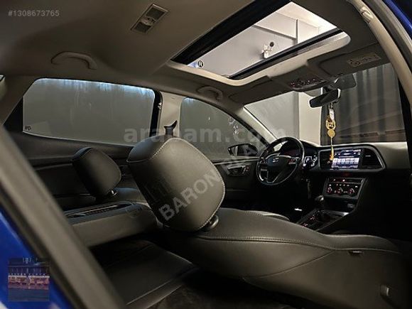 Baron'dan 2017 seat leon 1.6 tdi style dsg cam tavan led boyasız