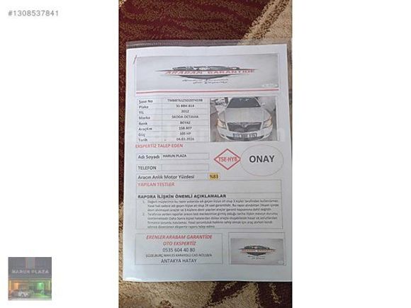 HARUN PLAZADAN DÜŞÜK KM SKODA OCTAVİA