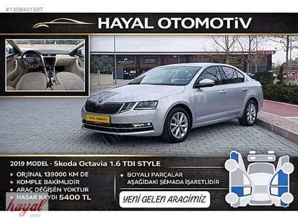 HAYAL OTOMOTİV DEN 2019 STYLE 1.6 TDİ