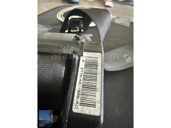 Et76-a611b68 Ford Courier orijinal Arka emniyet Kemeri