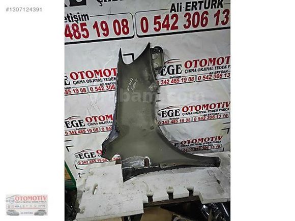 2011/2014 VW CADDY SİYAH SOL ÖN ÇAMURLUK ORJINAL BOYASIZ