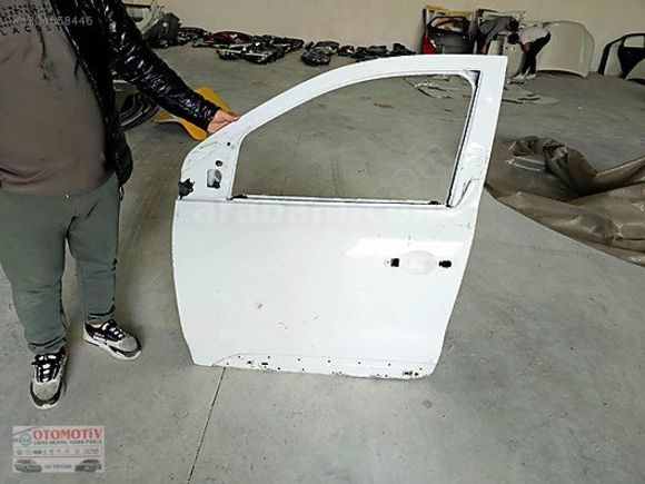 RENAULT EKSPRESS BEYAZ SOL ÖN KAPI ORJINAL