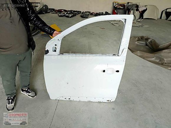 RENAULT EKSPRESS BEYAZ SOL ÖN KAPI ORJINAL