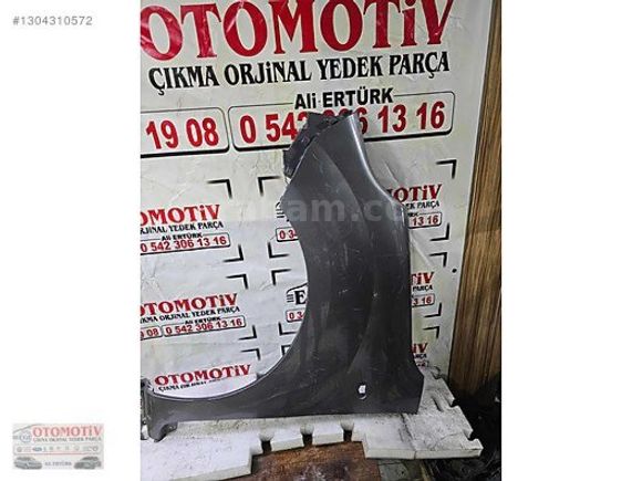 2014/2020 RENAULT KANGO GRİ SOL ÖN ÇAMURLUK ORJINAL