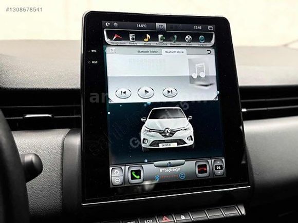 GALERİ75-TESLA EKRAN-2021-RENAULT-CLİO-1.0TCE-JOY-BAKIMLI