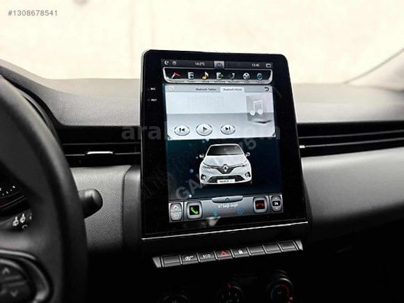 GALERİ75-TESLA EKRAN-2021-RENAULT-CLİO-1.0TCE-JOY-BAKIMLI