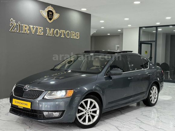 ÖZ ZİRVE MOTORS'DAN SATILIK OCTAVİA 1.6TDI Style CR DSG