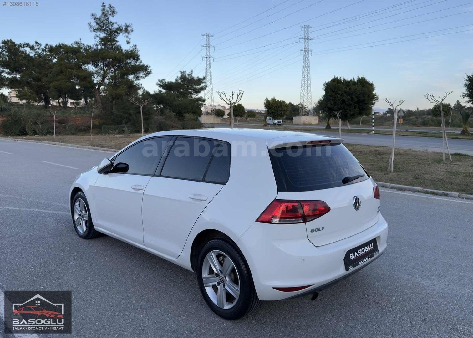 Galeriden Volkswagen Golf 1.6 TDi BlueMotion Comfortline 2013 Model Antalya 180.000 km Beyaz 7