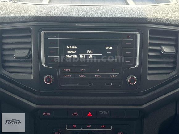2018 AMAROK 3.0 V6 2 PARÇA BOYALI HARİCİ HATASIZ