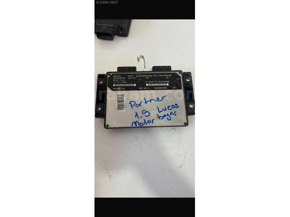 Partner Lucas 1.9 motor beyni 9648225180