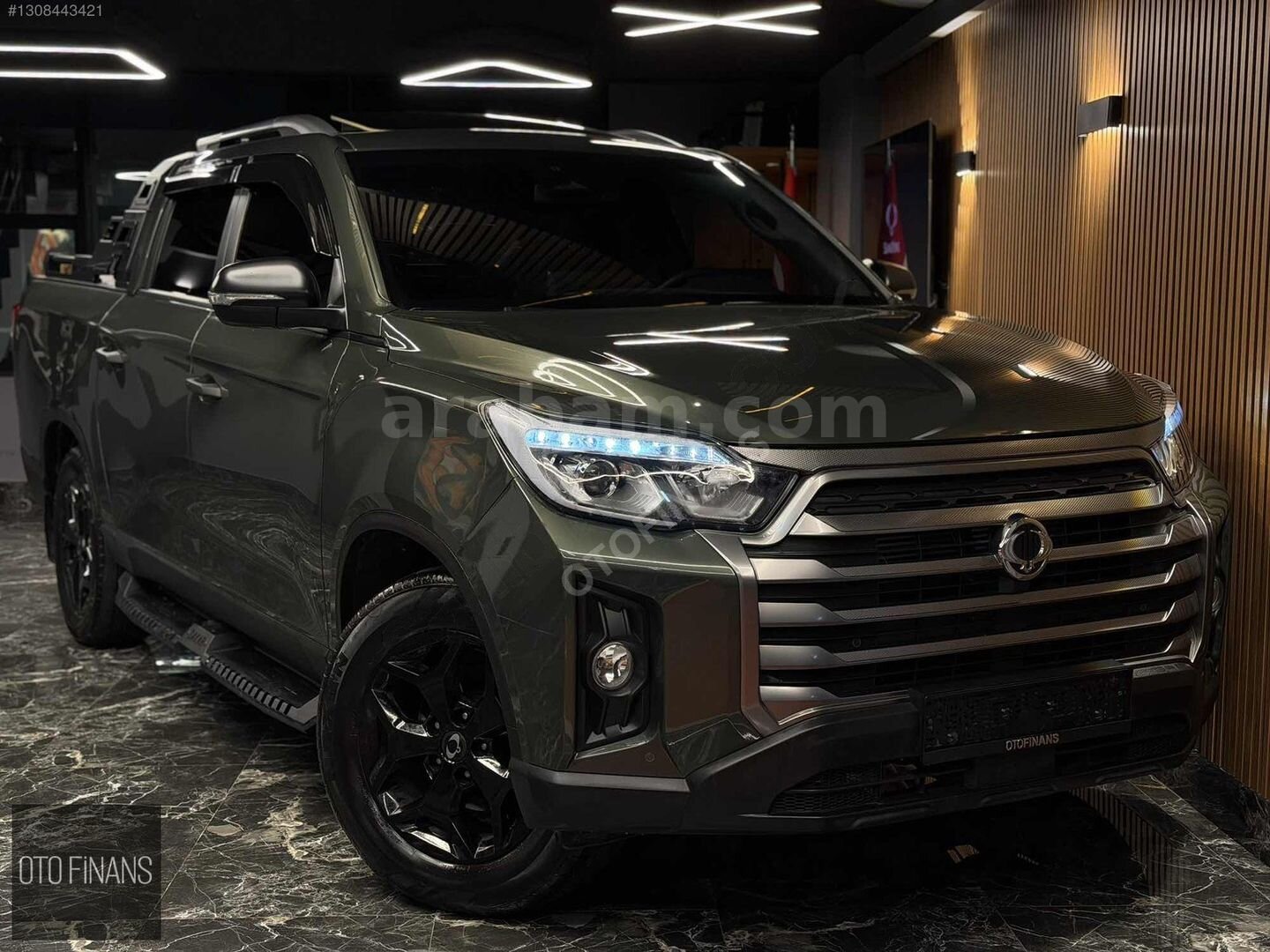 Galeriden KGM SsangYong Musso Grand 2.2 D Platinum Plus 2024 Model İstanbul 45.500 km Yeşil 6