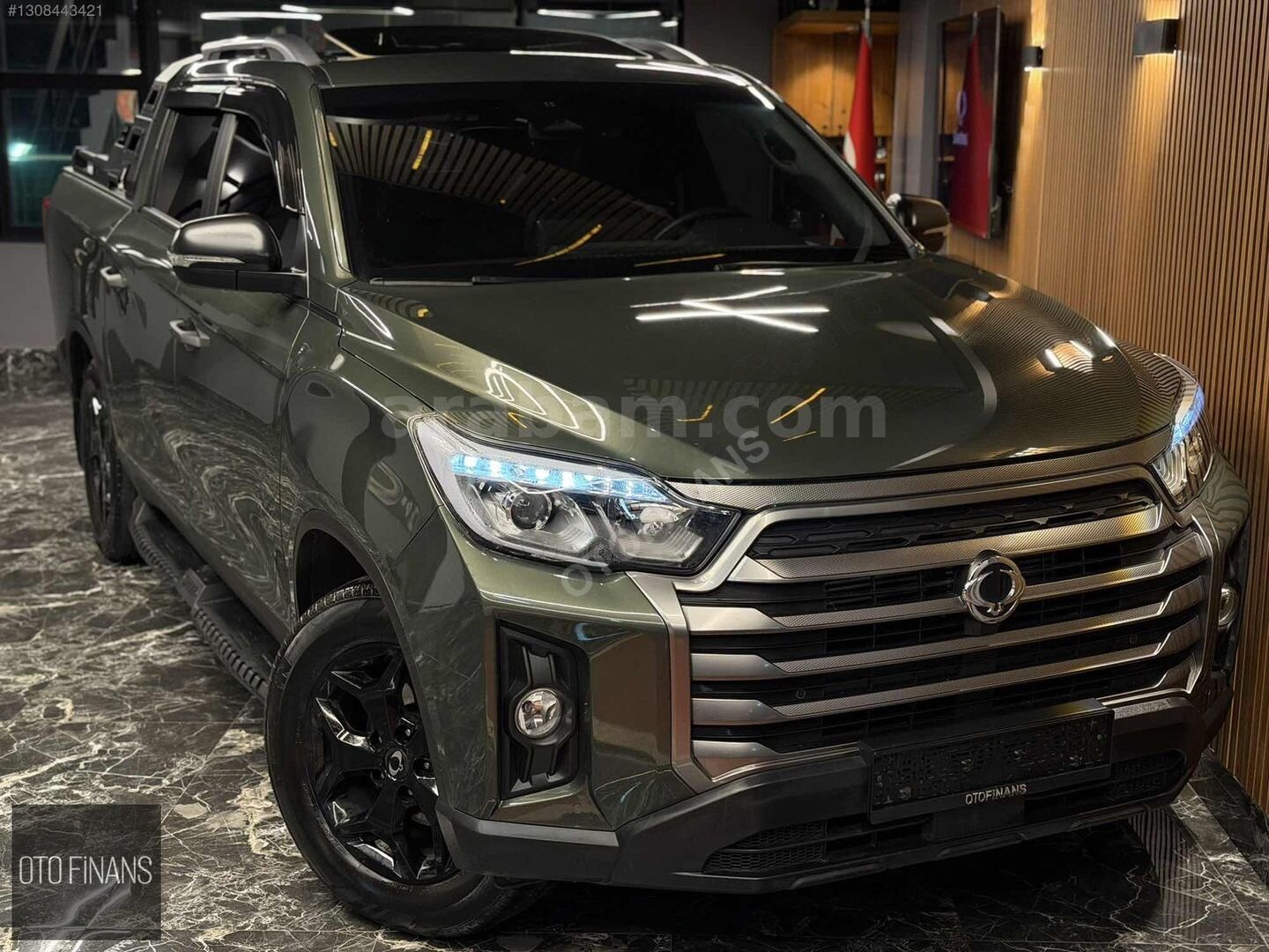 Galeriden KGM SsangYong Musso Grand 2.2 D Platinum Plus 2024 Model İstanbul 45.500 km Yeşil 5