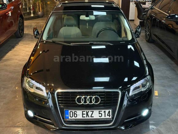 Sahibinden Audi A3 Sportback 1.6 TDI Ambiente 2012 Model  100.000 km Siyah