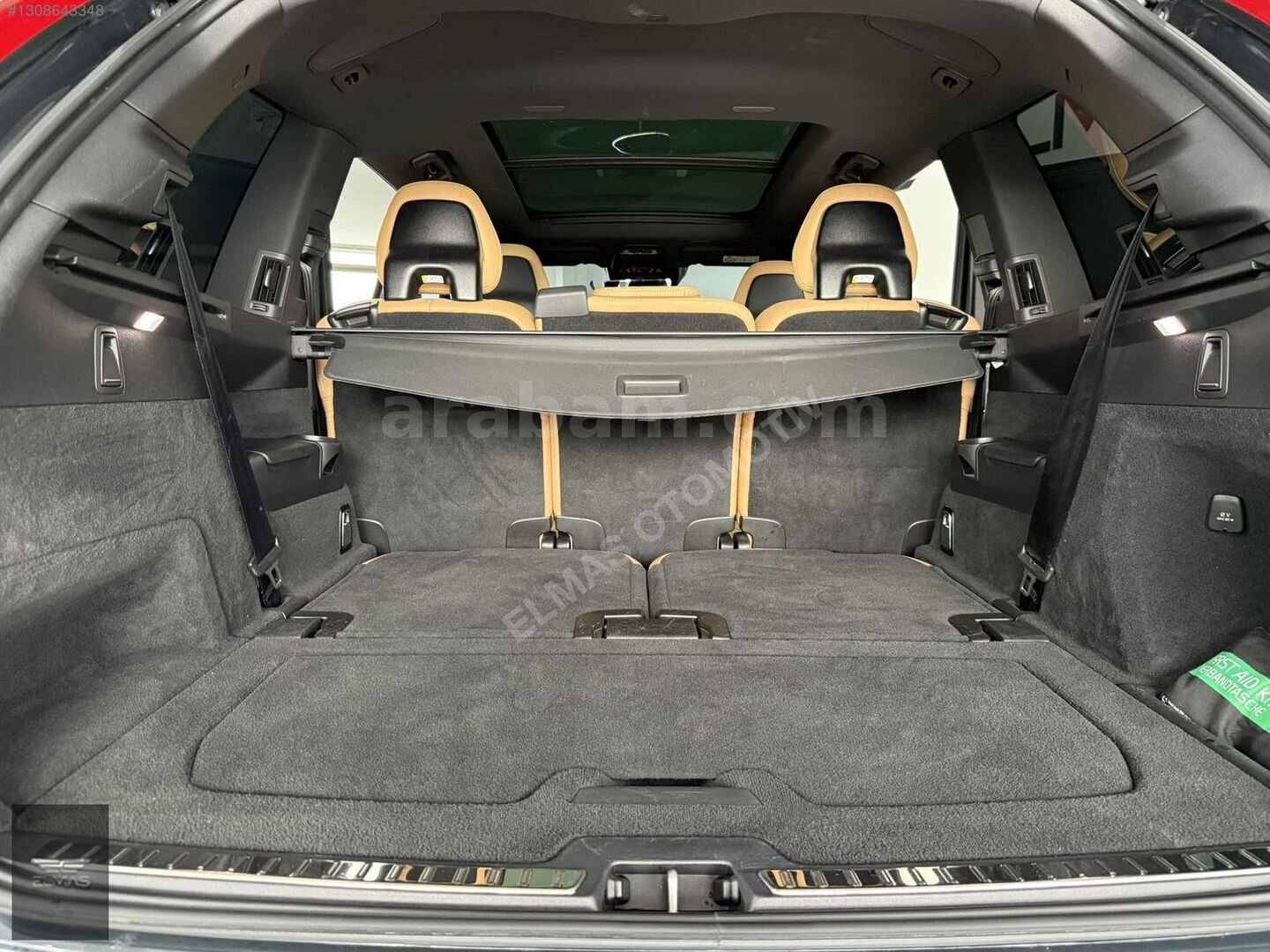 2021 VOLVO XC90 2.0D B5 AWD 7KİŞLK BOYASIZ- BAYİ GARANTİLİ 6
