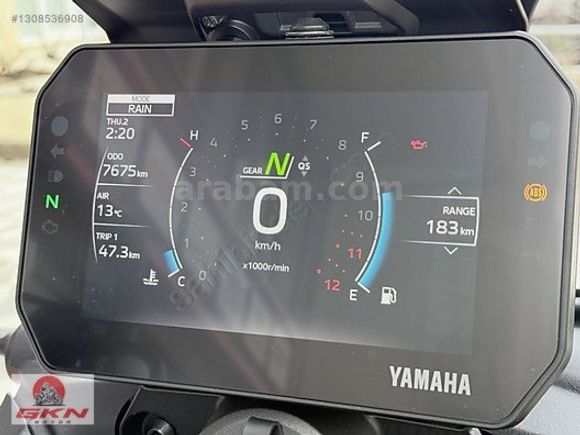 GKN MOTOR'DAN 2025 YAMAHA TRACER 9 TAKAS+12 AY TAKSİT İMKANI