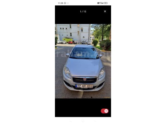 Sahibinden Fiat Linea 1.3 Multijet Pop 2015 Model Batman 238.500 km Gri (Gümüş)