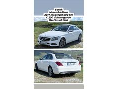 Özel İmzalı Seri Avantgarde Mercedes - Benz C 200 D Avantgarde 2017 Model