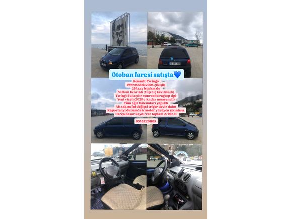 Sahibinden Renault Twingo 1.2 Base 1999 Model 