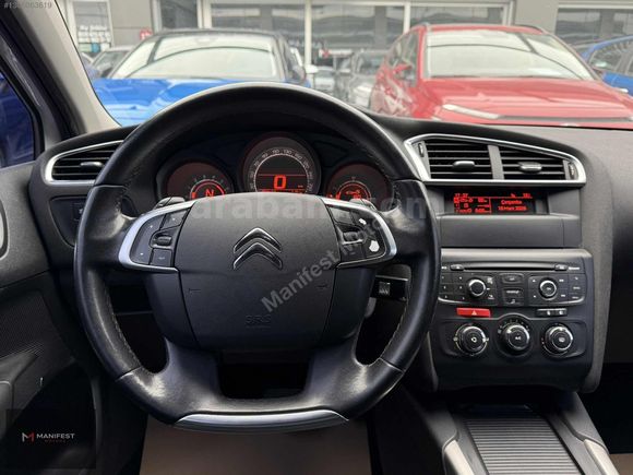 MANİFEST | 2013 CITROEN C4 CONFORT DİZEL OTOMATİK BOYASIZ..!!!