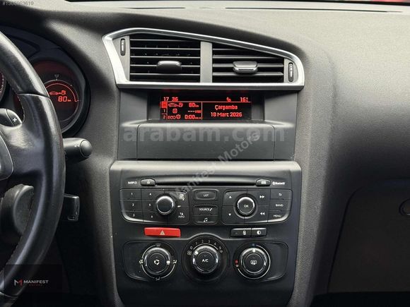 MANİFEST | 2013 CITROEN C4 CONFORT DİZEL OTOMATİK BOYASIZ..!!!