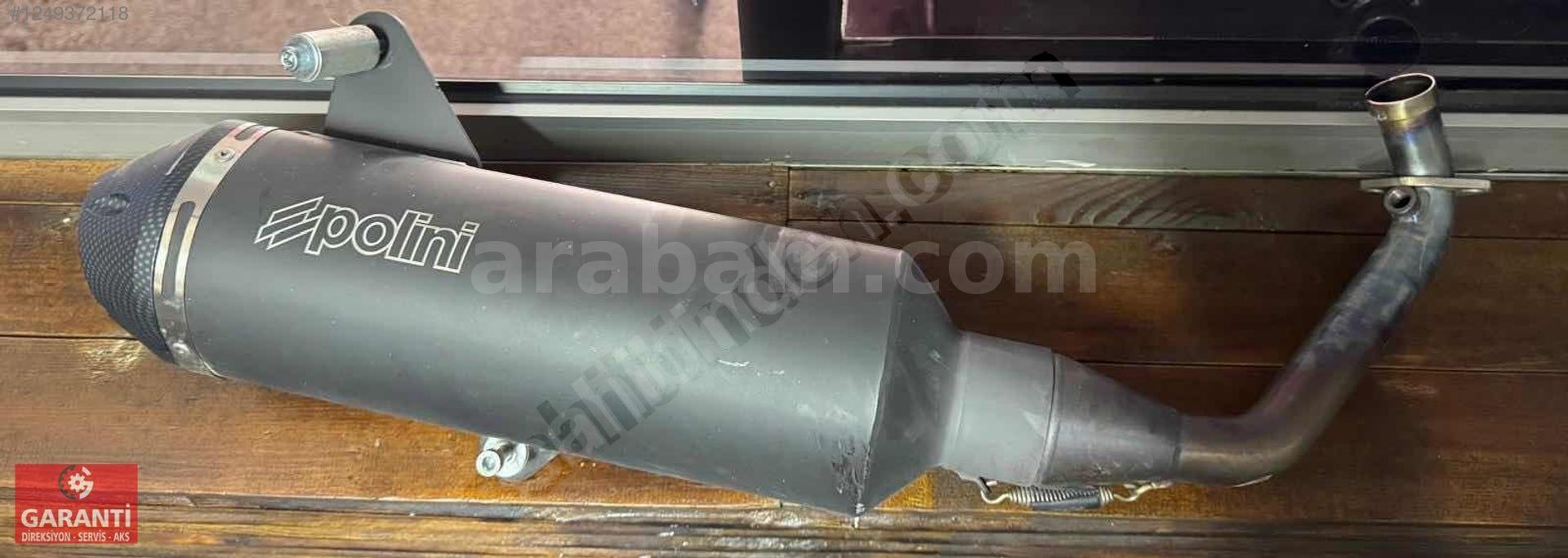 VESPA GTS POLİNİ EGZOZ E5 EURO 5 SIFIR AYARINDA HATASIZ