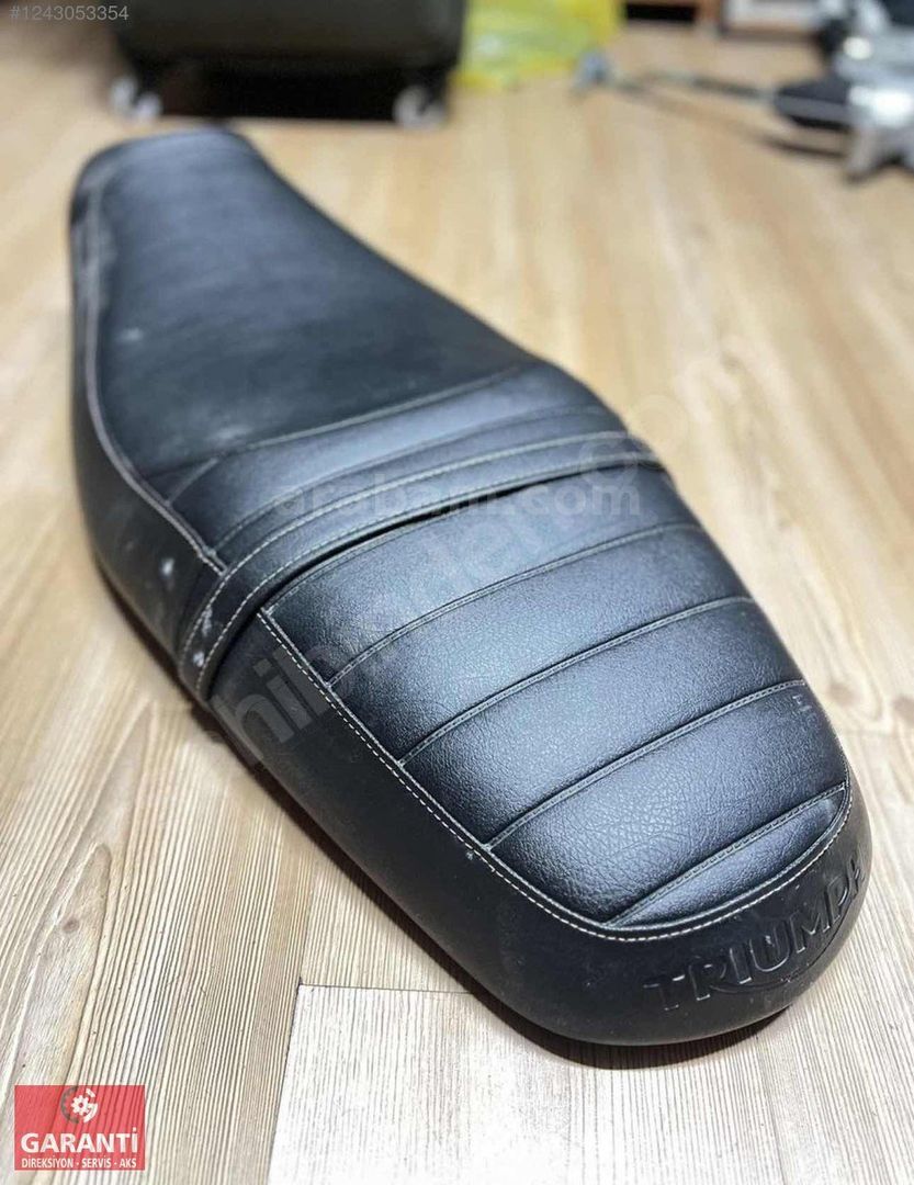 TRİUMPH STREET TWİN KOLTUK SELE ORJİNAL SİYAH DERİ 900