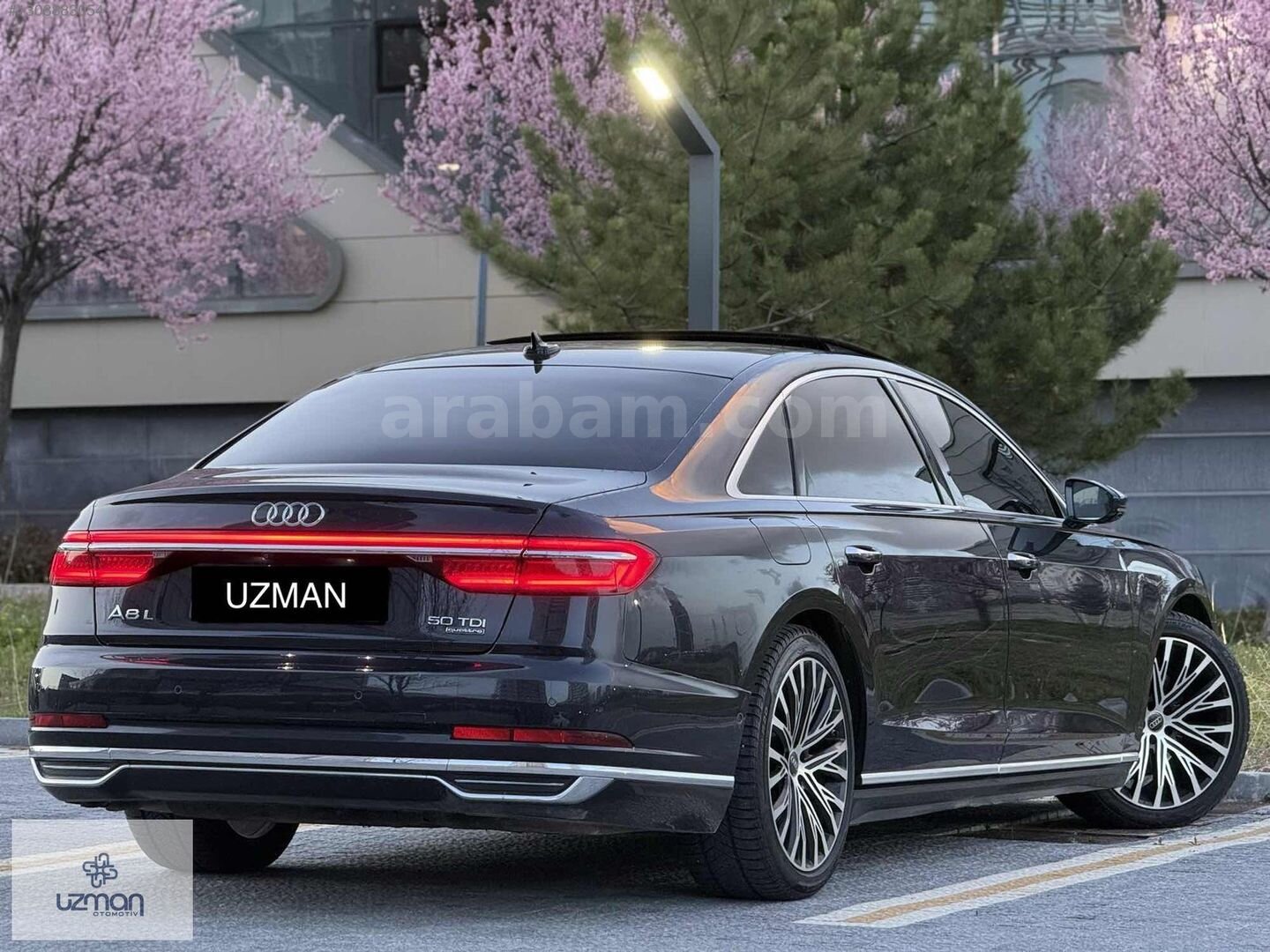 Galeriden Audi A8 50 TDI Quattro Long 2018 Model Ankara 315.000 km Lacivert 6