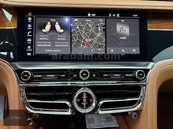 2020 MODEL BENTLEY FLYİNG SPUR 6.0 W12 BAYİ&HEAD UP&MSJ&SOGUTMA