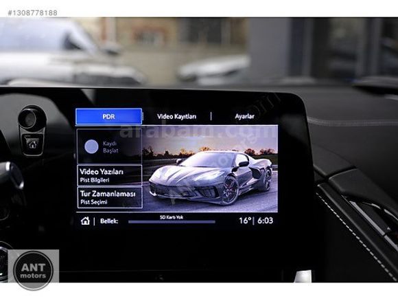 2021 CORVETTE C8 STINGRAY 3LT Z51+HEAD-UP+BOSE+SOĞUTMA+CARBON FL