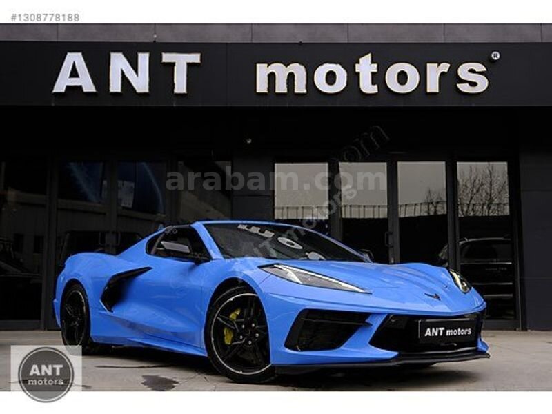 Galeriden Chevrolet Corvette C8 2021 Model İstanbul 19.000 km Mavi