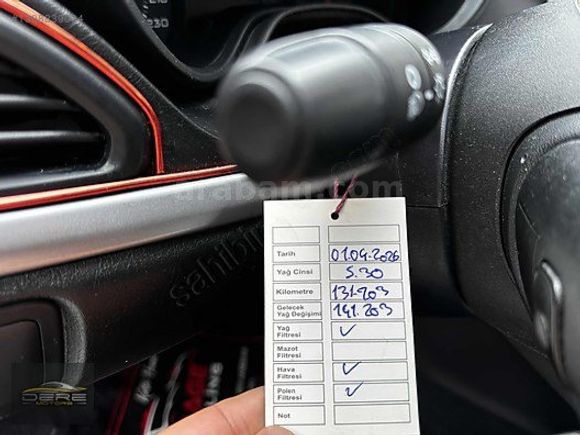 DERE MOTORS'DAN 2018 FIAT EGEA 1.4 FİRE EASY KM 129.000