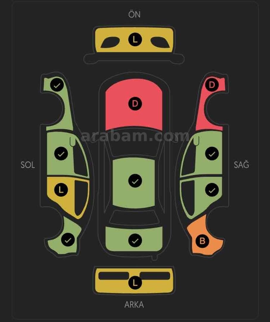 Sahibinden Renault Clio 1.0 TCe Joy 2021 Model İstanbul 174.000 km Beyaz 4