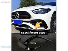 MERCEDES W206 ÖN TAMPON KAŞ PİANO BLACK C200 2022+(GET)