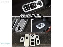 MERCEDES CAM TUŞ ÇERÇEVE KROM W177 W118 (GET AÇILIR)