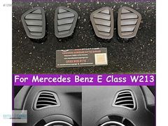 MERCEDES W213 GÖĞÜS ÜZERİ IZGARA SİYAH VE KAHVE (GET AÇLR)