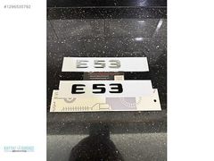 MERCEDES BAGAJ E53 YAZISI KROM VE SİYAH (GET AÇILIR)