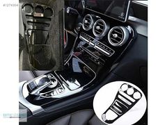 MERCEDES W205 GÖĞÜS KONSOL KAPLAMA PİANO BLACK (GET AÇILIR)