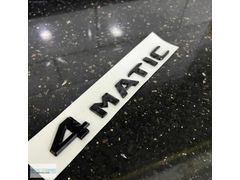 MERCEDES 4MATİC BAGAJ YAZISI SİYAH PİANO BLACK ( GET AÇILIR)