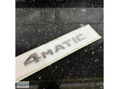MERCEDES 4MATİC BAGAJ YAZISI KROM ( GET AÇILIR)