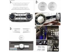 MERCEDES KLİMA TUŞ KAPLAMA SET W204 W212 W117 W176 ( GET AÇLR)