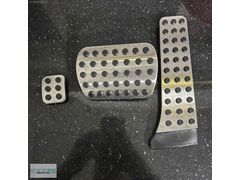 MERCEDES METAL PEDAL SETİ W204 W212 W207 W211 W213 KROM GET AÇLR